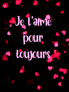 Gif animé je t'aime pour toujours